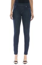 Women's Liverpool Jeans Company Sienna Mid Rise Soft Stretch Denim Leggings - Blue