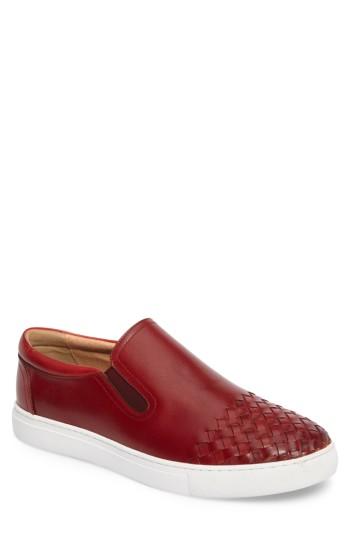 Men's Zanzara Ader Slip-on M - Burgundy