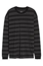 Men's Zanerobe Hoop Box Long Sleeve T-shirt, Size - Black