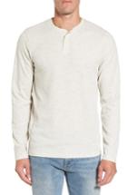 Men's Travis Mathew The Lux Henley, Size - Beige