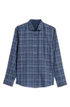 Men's Zachary Prell Ronnie Classic Fit Sport Shirt - Blue