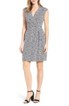 Women's Anne Klein Floral Print Draped Dress