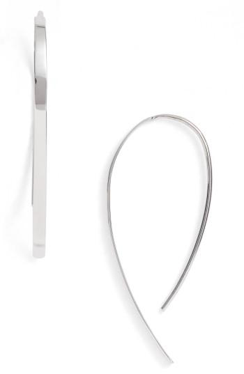Women's Lana Jewelry Mini Flat Hooked On Hoop Earrings