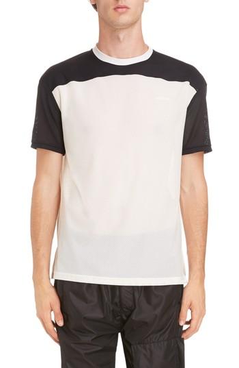 Men's Givenchy Colorblock Mesh T-shirt - White