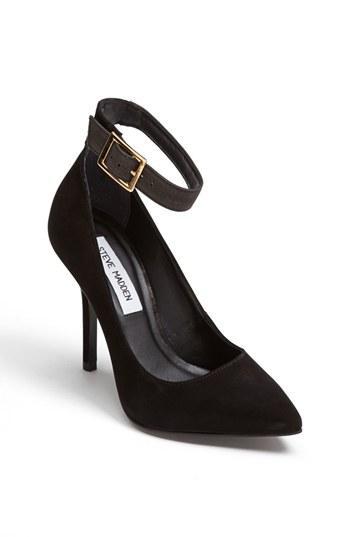 Steve Madden 'marryann' Pump Black Nubuck