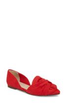 Women's Bc Footwear Snow Cone D'orsay Flat .5 M - Red