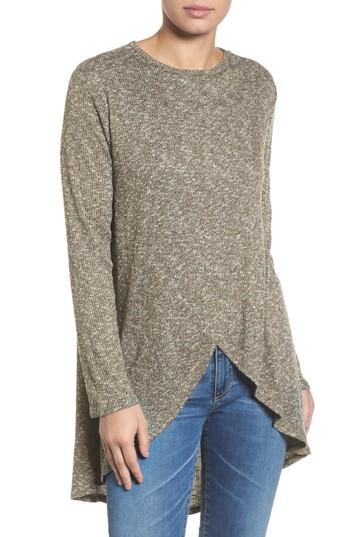 Women's Caslon High/low Tunic Top, Size - Green