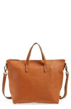 Madewell Leather Transport Satchel - Brown