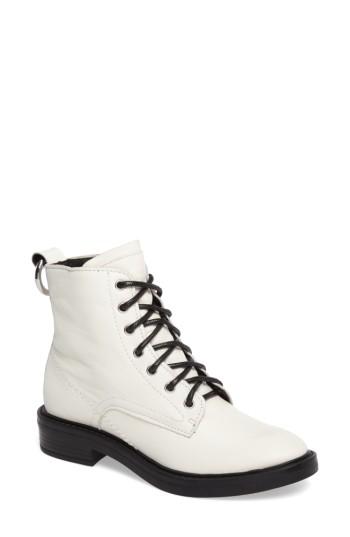 Women's Dolce Vita Combat Boot M - White