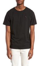 Men's Saturdays Nyc Embroidered Slash T-shirt - Black