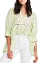 Women's Free People Time Out Lace Tunic - Green