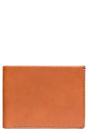 Men's Jack Mason Core Leather Wallet - Brown