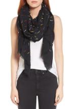 Women's Rag & Bone Embroidered Dagger Scarf, Size - Red