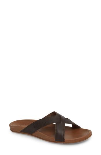 Women's Olukai Pahe'e Sandal M - Brown