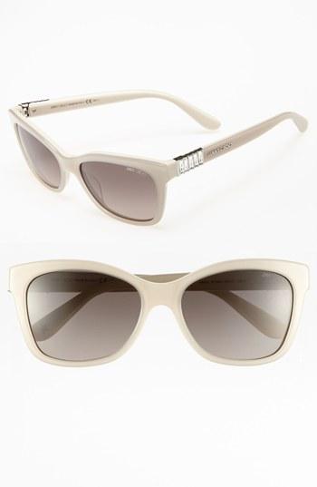 Jimmy Choo 'mimi' 54mm Sunglasses Transparent Milk