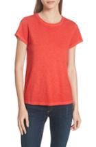 Women's Rag & Bone/jean The Tee, Size - Coral