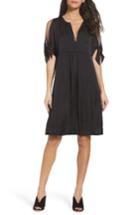 Women's Bcbgmaxazria Split Sleeve Dress - Black