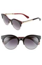 Women's Kate Spade New York Kaileen 52mm Semi-rimless Cat Eye Sunglasses -