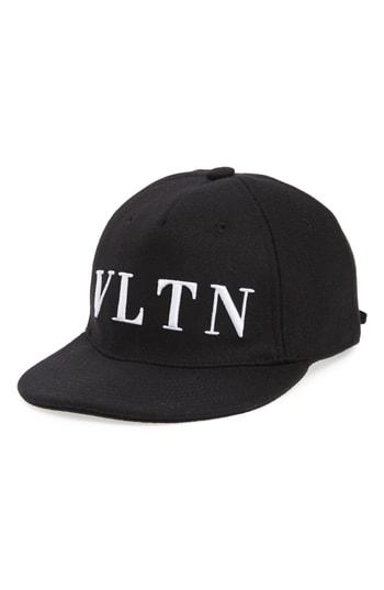 Women's Valention Garavani Vltn Baseball Cap - Black
