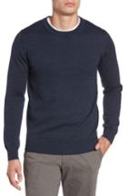 Men's Rodd & Gunn Bannockburn Melange Merino Wool Sweater, Size - Blue