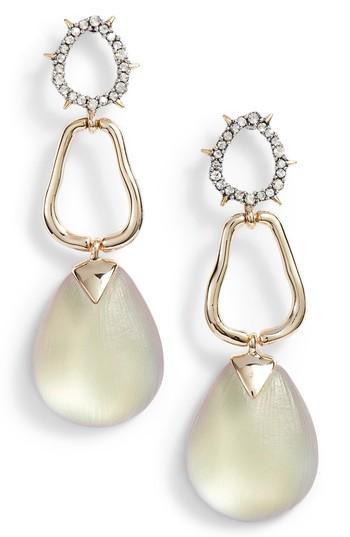 Women's Alexis Bittar Crystal Lucite Drop Earrings