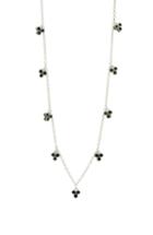 Women's Freida Rothman Industrial Finish Three Point Charm Necklace