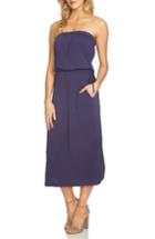 Women's 1.state Strapless Drawstring Dress, Size - Blue