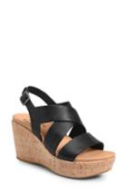 Women's Kork-ease Ashcroft Wedge Sandal M - Black