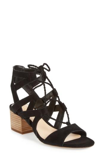 Women's Vince Camuto Fauna Sandal .5 M - Black