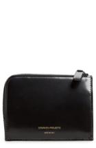 Men's Common Projects Patent Leather Zip Wallet -