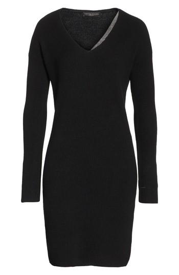 Women's Fabiana Filippi Bead Detail Wool, Silk & Cashmere Sweater Dress Us / 42 It - Black
