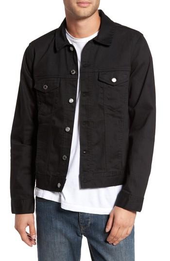 Men's Dr. Denim Supply Co. Dwight Denim Jacket, Size - Black