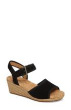 Women's Ugg Maybell Wedge Sandal .5 M - Black