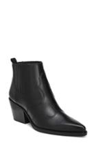 Women's Sam Edelman Winona Genuine Calf Hair Bootie .5 M - Black