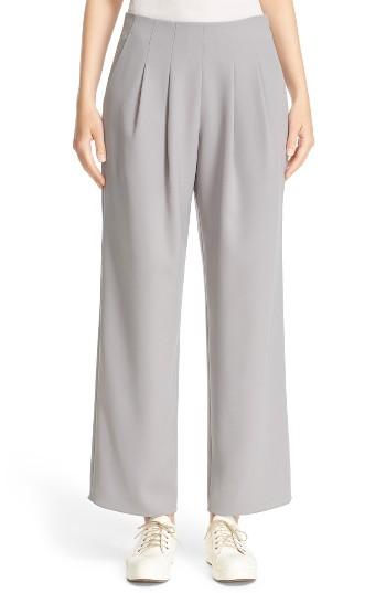 Women's Armani Collezioni Pleated Tech Cady Pants