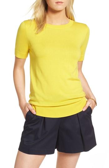 Women's 1901 Crewneck Sweater - Yellow