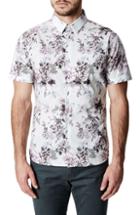 Men's 7 Diamonds Aura Floral Sport Shirt