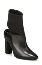 Women's Via Spiga Agyness Cutout Boot .5 M - Black