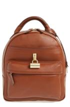 Ed Ellen Degeneres Brody Leather Backpack - Brown