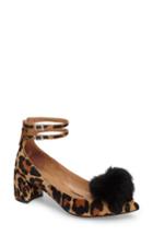 Women's Linea Paolo Nadine Ii Ankle Strap Pump M - Brown