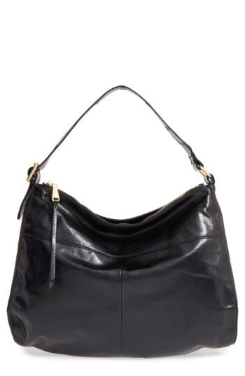 Hobo 'quincy' Leather Hobo - Black
