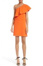 Women's Milly One-shoulder Flounce Knit Dress