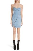 Women's Jean Atelier Claudia Strapless Denim Dress - Blue