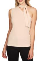 Women's 1.state Tie Neck One-shoulder Top, Size - Pink