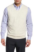 Men's Cutter & Buck Lakemont Classic Fit Sweater Vest, Size - Grey