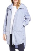 Women's Nvlt Poly-luxe Packable Oversize Jacket - Blue