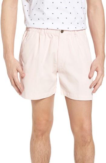 Men's Vintage 1946 Snappers Elastic Waist Shorts - Pink