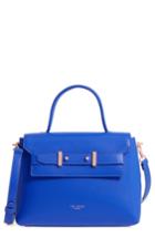 Ted Baker London Taymar - Studded Edge Lady Bag Leather Top Handle Satchel - Blue