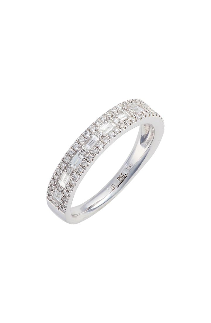 Women's Bony Levy Getty Diamond Stacking Ring (nordstrom Exclusive)