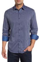 Men's Robert Graham Kerr Classic Fit Sport Shirt, Size - Blue